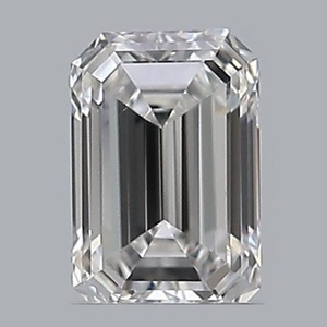 Emerald diamond — real photo
