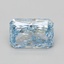 5.09 Ct. Fancy Vivid Blue Radiant Lab Grown Diamond