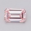 1.72 Ct. Fancy Intense Pink Emerald Lab Grown Diamond