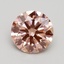 3.02 Ct. Fancy Brown Pink Round Lab Grown Diamond