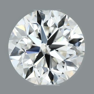 Round diamond — real photo