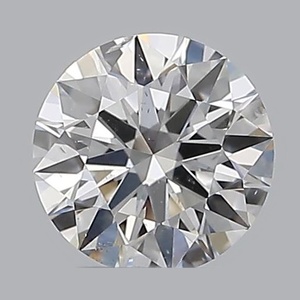 Round diamond — real photo