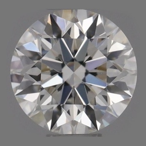 Round diamond — real photo