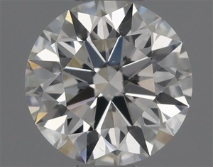 Round diamond — real photo