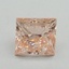 2.50 Ct. Fancy Intense Pink Princess Lab Grown Diamond