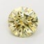 3.94 Ct. Fancy Light Yellow Round Lab Grown Diamond