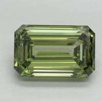 11.11 Ct. Fancy Vivid Blue Cushion Lab Grown Diamond