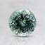 6.2mm Unheated Teal Round Montana Sapphire