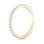 18K Yellow Gold Petite Shared Prong Eternity Diamond Ring (1/2 ct. tw.), smallside view
