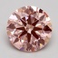 2.00 Ct. Fancy Intense Pink Round Lab Grown Diamond