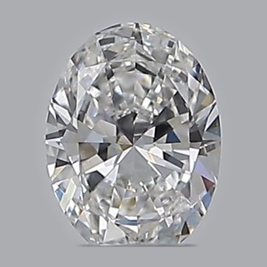 Oval diamond — real photo