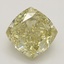 1.71 Ct. Fancy Brownish Yellow Cushion Diamond