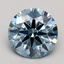 2.06 Ct. Fancy Blue Round Lab Grown Diamond