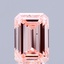 1.73 Ct. Fancy Intense Pink Emerald Lab Grown Diamond