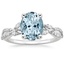 Platinum Luxe Willow Diamond Ring (1/4 ct. tw.), smalltop view
