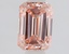 1.01 Ct. Fancy Vivid Pink Emerald Lab Grown Diamond