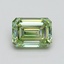 2.00 Ct. Fancy Vivid Green Emerald Lab Grown Diamond