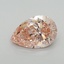 3.04 Ct. Fancy Vivid Pink Pear Lab Grown Diamond