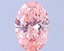 4.02 Ct. Fancy Vivid Pink Oval Lab Grown Diamond