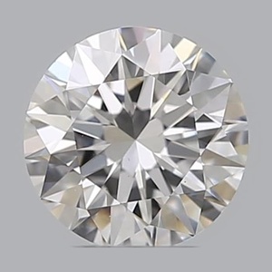 Round diamond — real photo