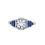 Art Deco Sapphire Vintage Ring