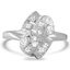 Retro Diamond Cocktail Ring