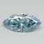 1.10 Ct. Fancy Vivid Blue Marquise Lab Grown Diamond