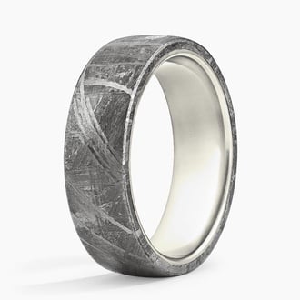 Magnus 7mm Wedding Ring in 18K White Gold