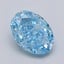 1.01 Ct. Fancy Blue Oval Lab Grown Diamond
