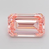 10.03 Ct. Fancy Intense Pink Emerald Lab Grown Diamond