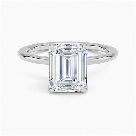 Platinum 1.5mm Petite Elodie Perfect Fit Solitaire Ring