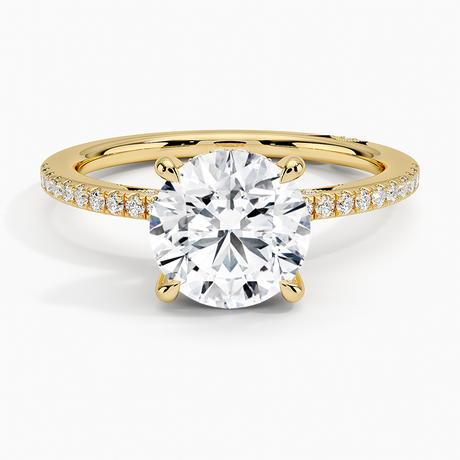 18K Yellow Gold Simply Tacori Classic Diamond Ring (1/5 ct. tw.)