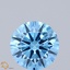 2.0 Ct. Fancy Vivid Blue Round Lab Grown Diamond