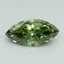 1.00 Ct. Fancy Vivid Green Marquise Lab Grown Diamond