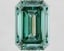 7.53 Ct. Fancy Vivid Green Emerald Lab Grown Diamond