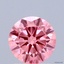 1.44 Ct. Fancy Vivid Pink Round Lab Grown Diamond