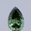 0.41 Ct. Fancy Vivid Green Pear Lab Grown Diamond