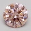 3.02 Ct. Fancy Intense Pink Round Lab Grown Diamond