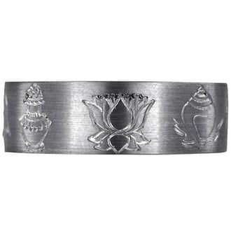 Custom Buddhist Symbols Ring