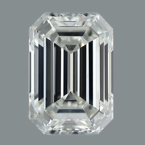Emerald diamond — real photo
