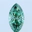 3.02 Ct. Fancy Vivid Green Marquise Lab Grown Diamond