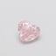 0.98 Ct. Fancy Intense  Pink Heart Lab Grown Diamond