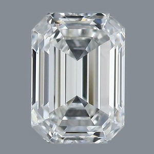 Emerald diamond — real photo