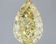 2.06 Ct. Fancy Intense  Yellow Pear Lab Grown Diamond