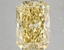 5.20 Ct. Fancy Vivid Yellow Radiant Lab Grown Diamond