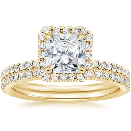 18K Yellow Gold Waverly Diamond Bridal Set (2/3 ct. tw.)