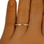 The Dacia Ring, smallzoomed in top view on a hand