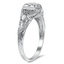 The Zivanka Ring, smalltop view on a hand
