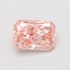 0.85 Ct. Fancy Vivid Pink Radiant Lab Grown Diamond