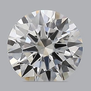 Round diamond — real photo